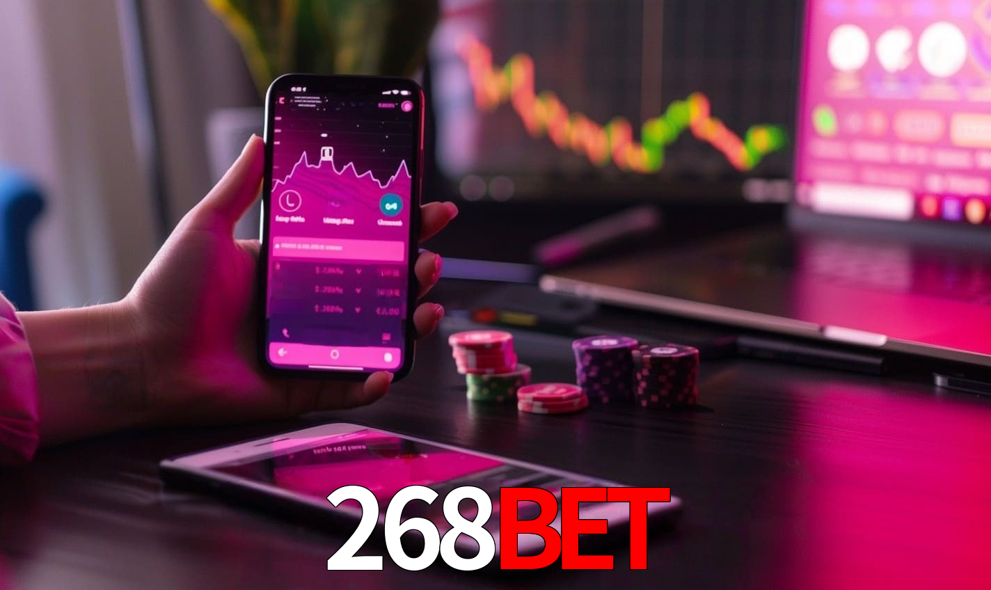 Recursos Exclusivos do App 268bet BET - Modo Offline, Login Biométrico